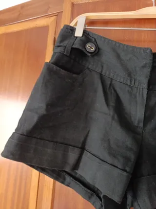 Pantalones cortos negros