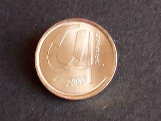 BOLSA 200 MONEDAS 5 Ptas. 2000 S/C. JUAN CARLOS I