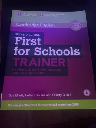 First for Schools Trainer Six Practice Tests wi...