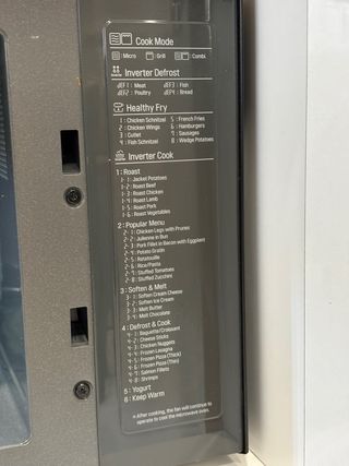 Horno Microondas LG 32L Grill MH7265DPS