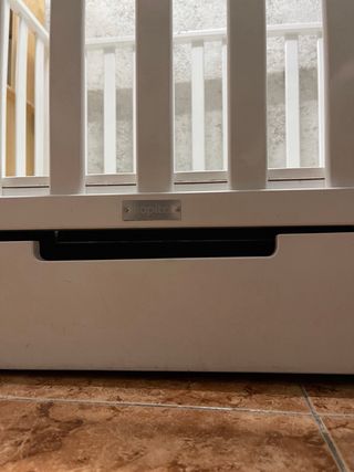 Parque de madera Bopita con cajón