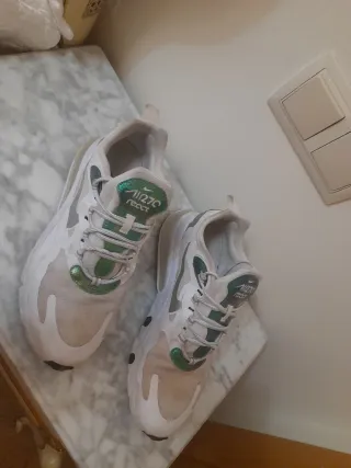Nike Air Max 270 React Verde Blanco