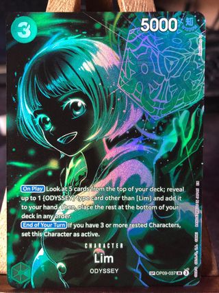 Lim (op09-37) SP Carta One Piece