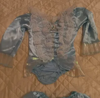 Costume Carnevale Principessa celeste