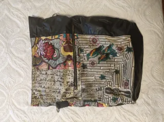 Bolso Desigual Marrón Multicolor