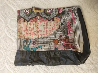 Bolso Desigual Marrón Multicolor