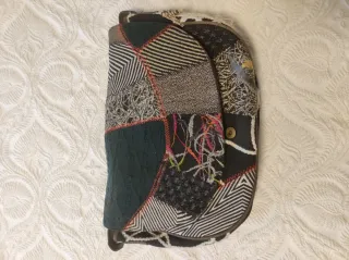 Bolso Desigual Marrón Multicolor