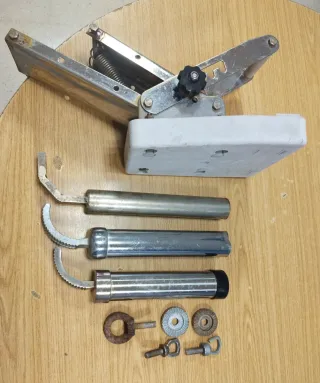 Soporte Motor Fueraborda + 3 cañeros acerinox