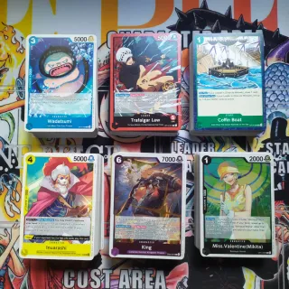 Lote 340 Cartas One Piece TCG
