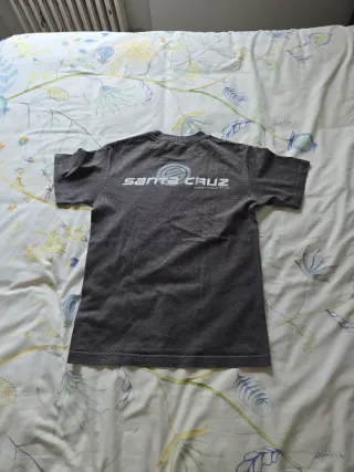 Camiseta Gris Santa Cruz Talla M