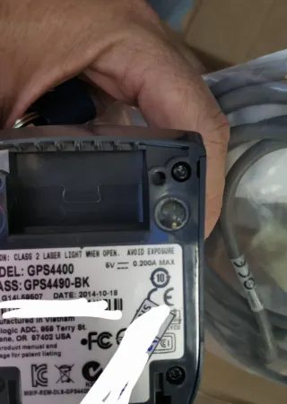 Escáner Datalogic GPS 4400 Mesa