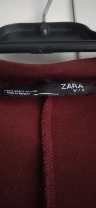 Vestido Zara manga larga