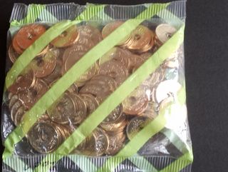 BOLSA 100 MONEDAS 25 Ptas. 2001 S/C. JUAN CARLOS I