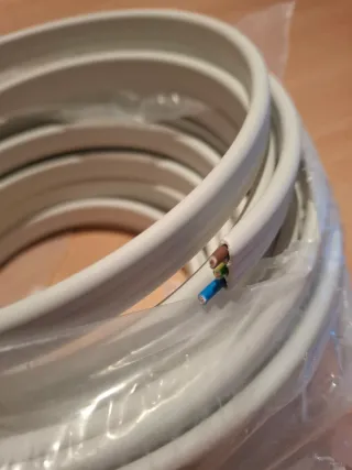 Cable eléctrico triplano LEXMAN H07Z1-K 3x1,5 mm²