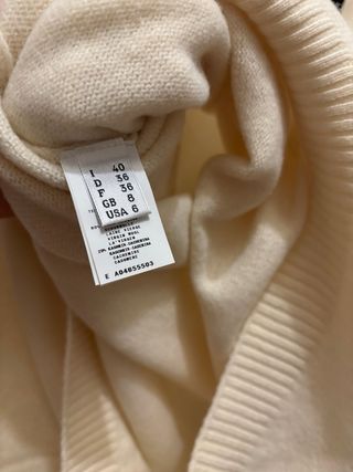 Maglione Moschino Beige con Fiocco