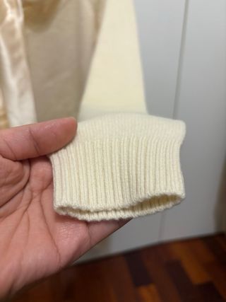 Maglione Moschino Beige con Fiocco