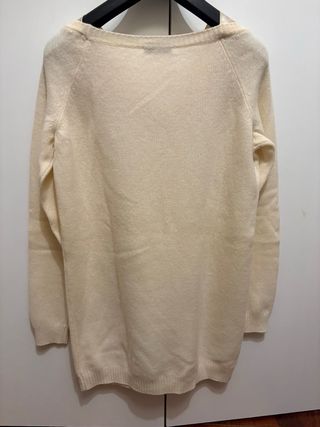 Maglione Moschino Beige con Fiocco