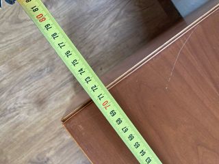 Cómoda de madera maciza con 3 cajones