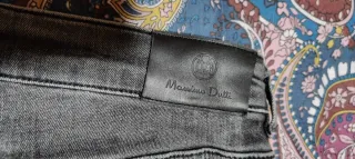 Pantalones Massimo Dutti Mujer Talla 40 Gris