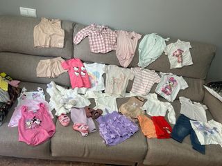 Lote Ropa Bebé Niña entre 3 a 12 meses
