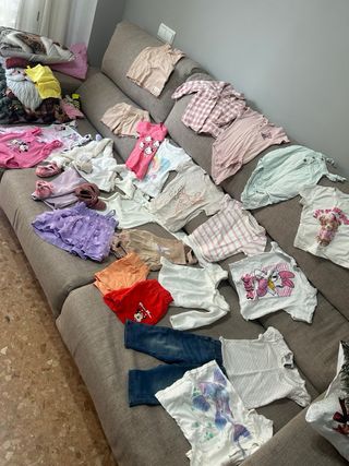 Lote Ropa Bebé Niña entre 3 a 12 meses