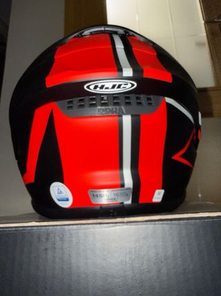 Casco HJC RPHA 1 Negro/Rojo Talla M