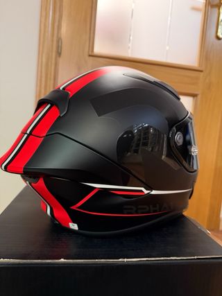 Casco HJC RPHA 1 Negro/Rojo Talla M