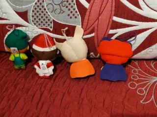 Set di quattro pupazzi McDonald's da collezione