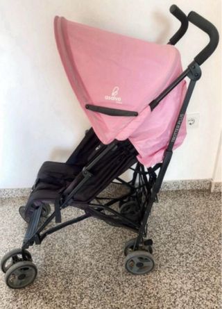 Carrito de paseo niña Avalo rosa