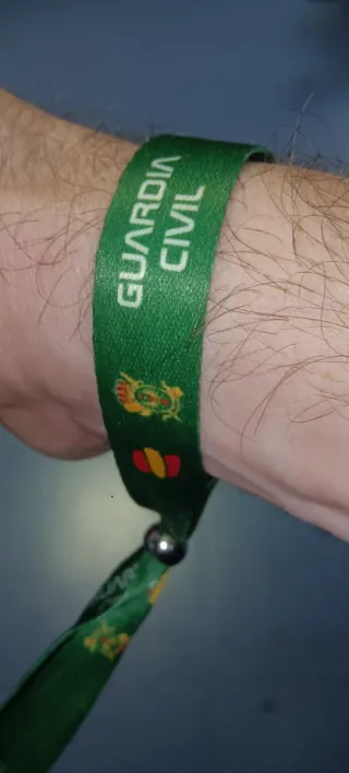 Pulsera Guardia Civil Verde