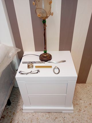 Conjunto cabecero 150cm y 2 mesitas noche