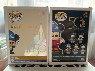 Cajas Funko Pop Mickey Philharmagic y Sorcerer