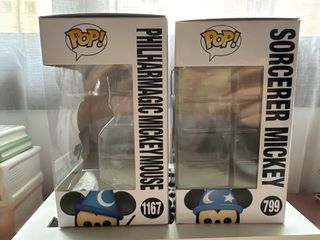 Cajas Funko Pop Mickey Philharmagic y Sorcerer