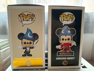 Cajas Funko Pop Mickey Philharmagic y Sorcerer