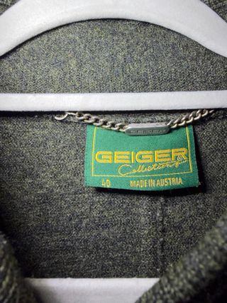 Abrigo austriaco tallas grandes Geiger