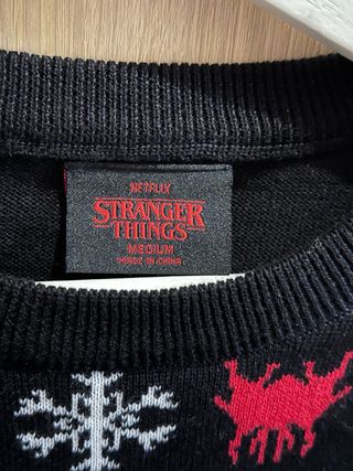 Jersey Hellfire Christmas Stranger Things Primark
