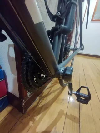 Bici de carretera Btwin Negra