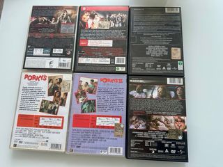 6 DVD: Porky's, Figlio di Chucky, Schindler's ecc.
