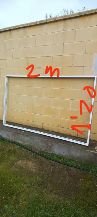 Puertas correderas aluminio blanco