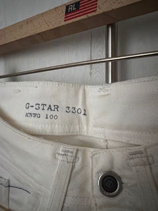 Pantalón blanco G-STAR T36