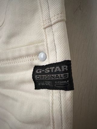 Pantalón blanco G-STAR T36