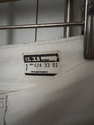 Pantalón blanco G-STAR T36