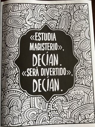 Vida de maestra: Un libro de colorear para prof...