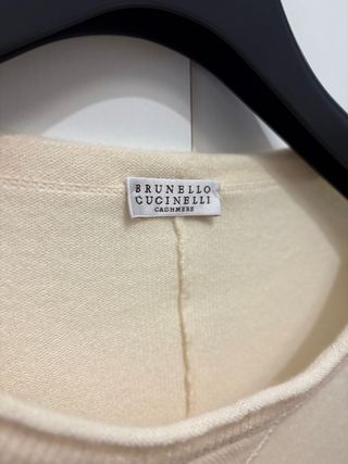 Maglione Brunello Cucinelli Beige Taglia Unica
