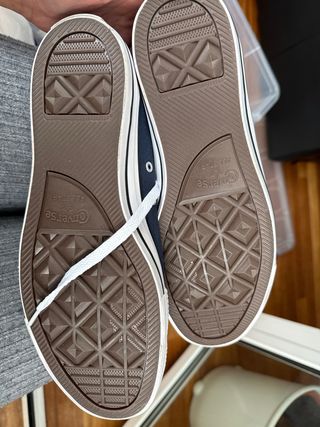 Converse altas azul marino