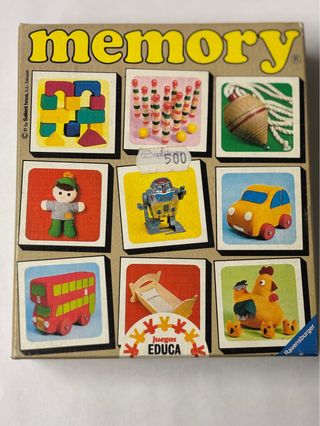 Juego Memory Educa Años 80