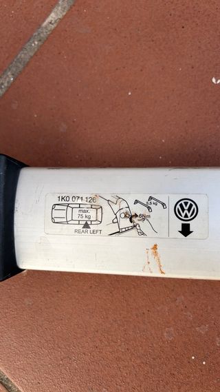 Barras portaequipajes Volkswagen Originales