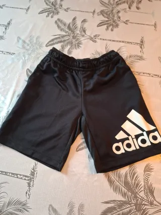 Pantalón corto Adidas niño negro