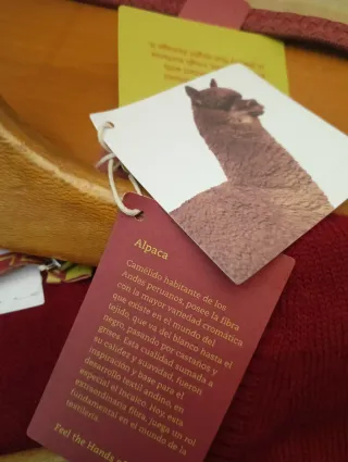 Chaleco nuevo Baby Alpaca 100% Kuna