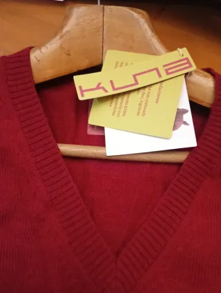 Chaleco nuevo Baby Alpaca 100% Kuna